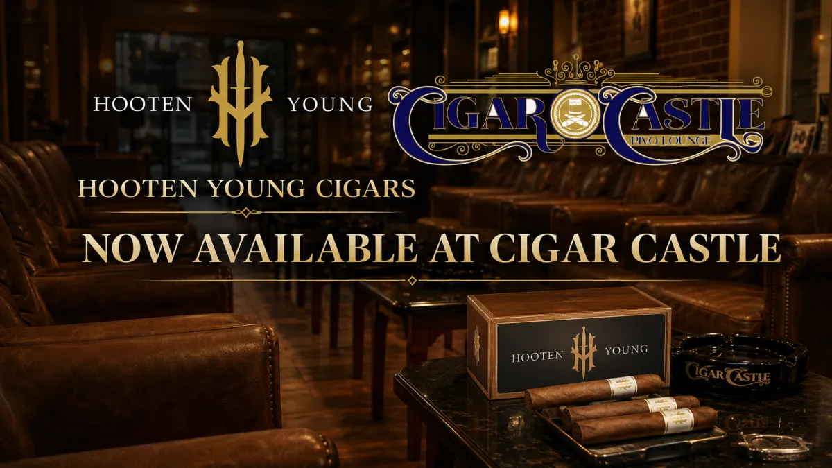 Hooten Young Cigars at Cigar Castle in Tampa, Florida