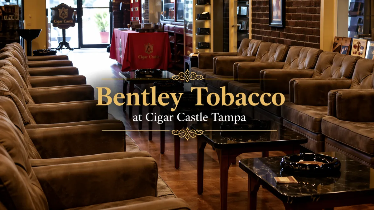 Bentley Tobacco Cigars at Cigar Castle in Tampa, Florida