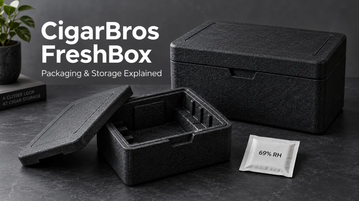 What Is CigarBros? Understanding Its Humidors, Packaging, and Storage Approach