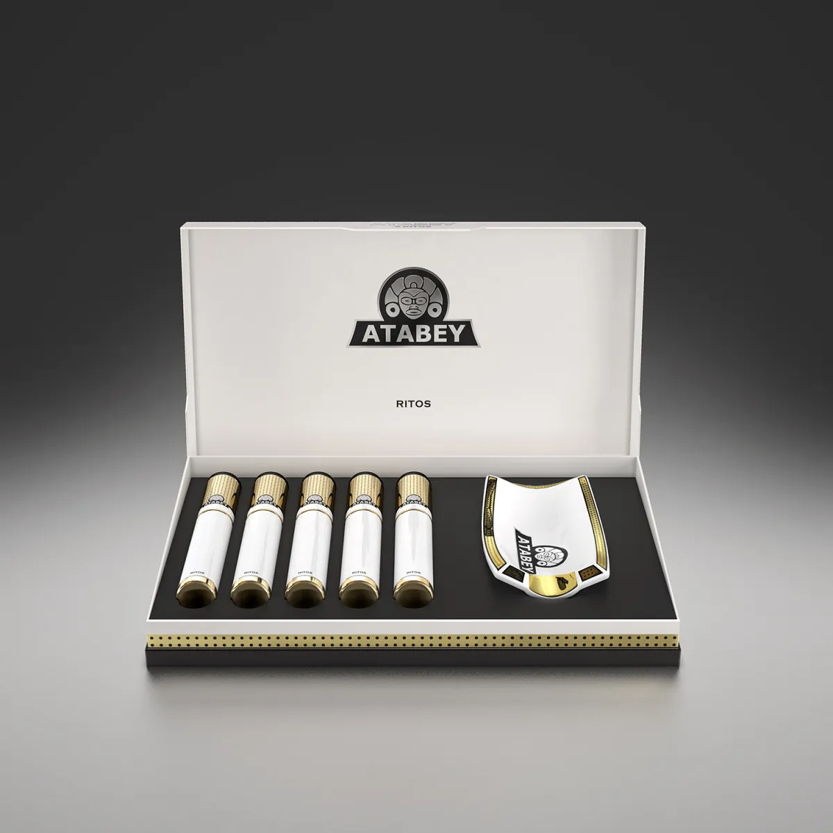 Atabey Ritos Gift Set Returns With Five-Year-Aged Cigars and Porcelain Ashtray