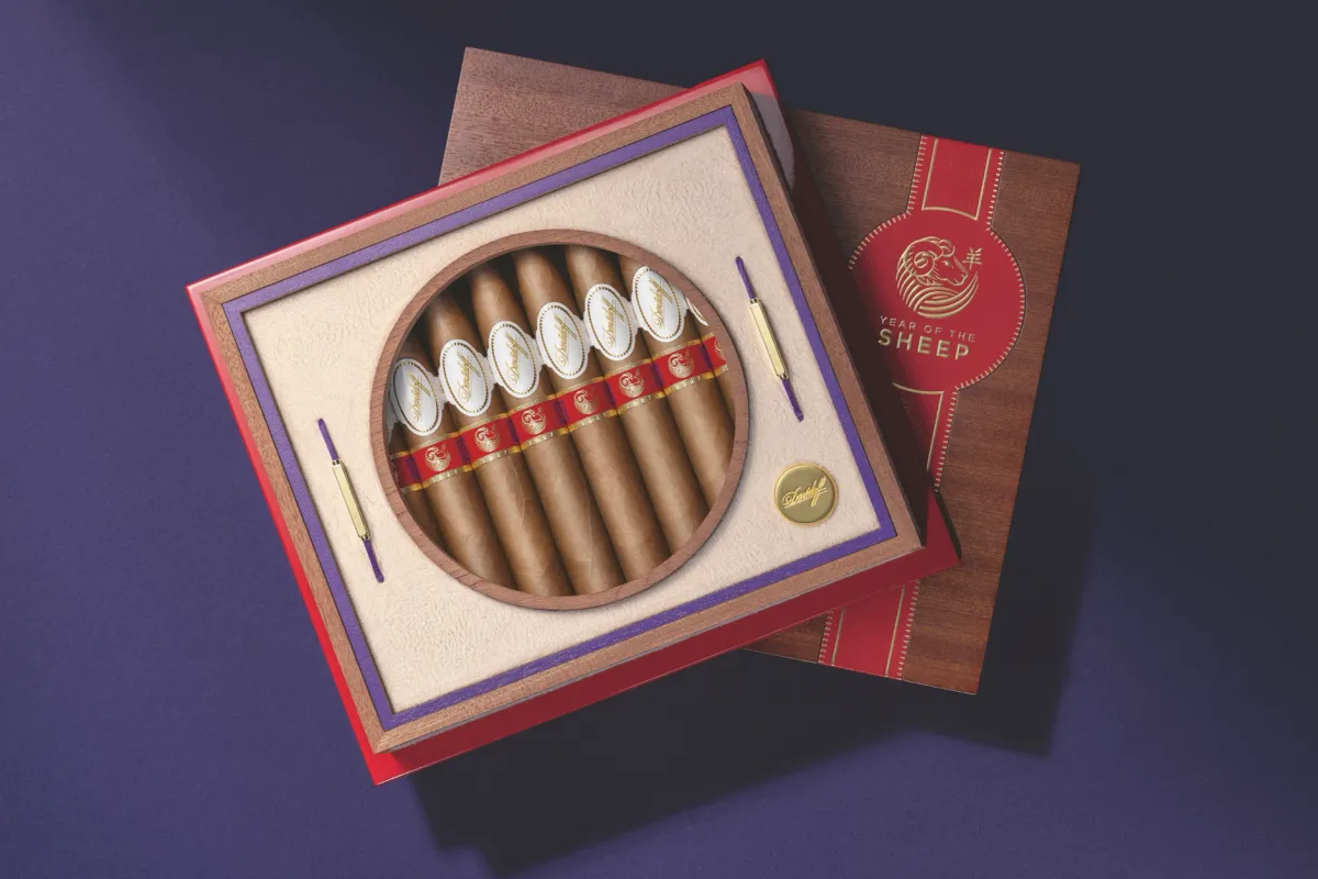 Davidoff Year of the Sheep 2027: Three Figurados Lead the Zodiac Cigar Releases