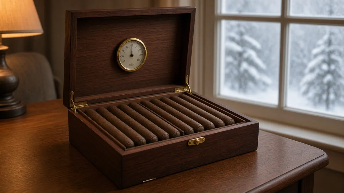 Winter Humidor Care: How to Keep Your Cigars From Drying Out When the Heat Comes On