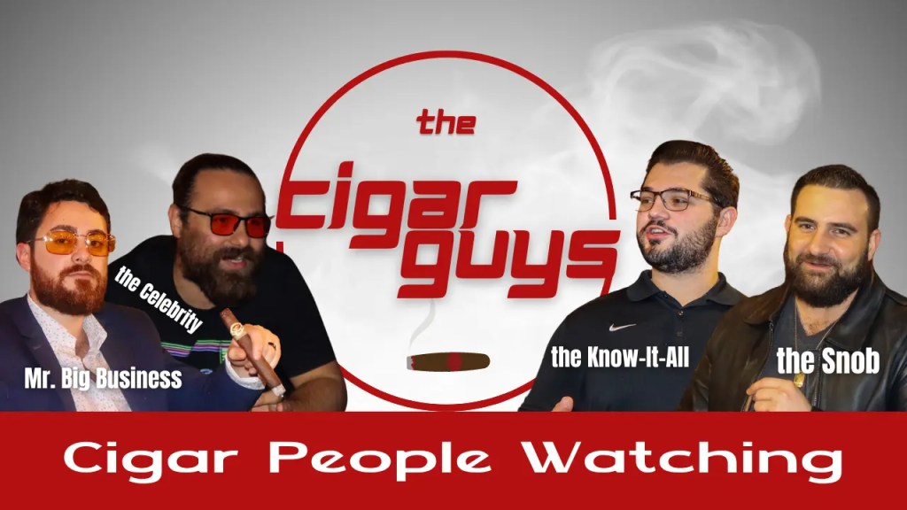 Types of People in The Cigar Lounge