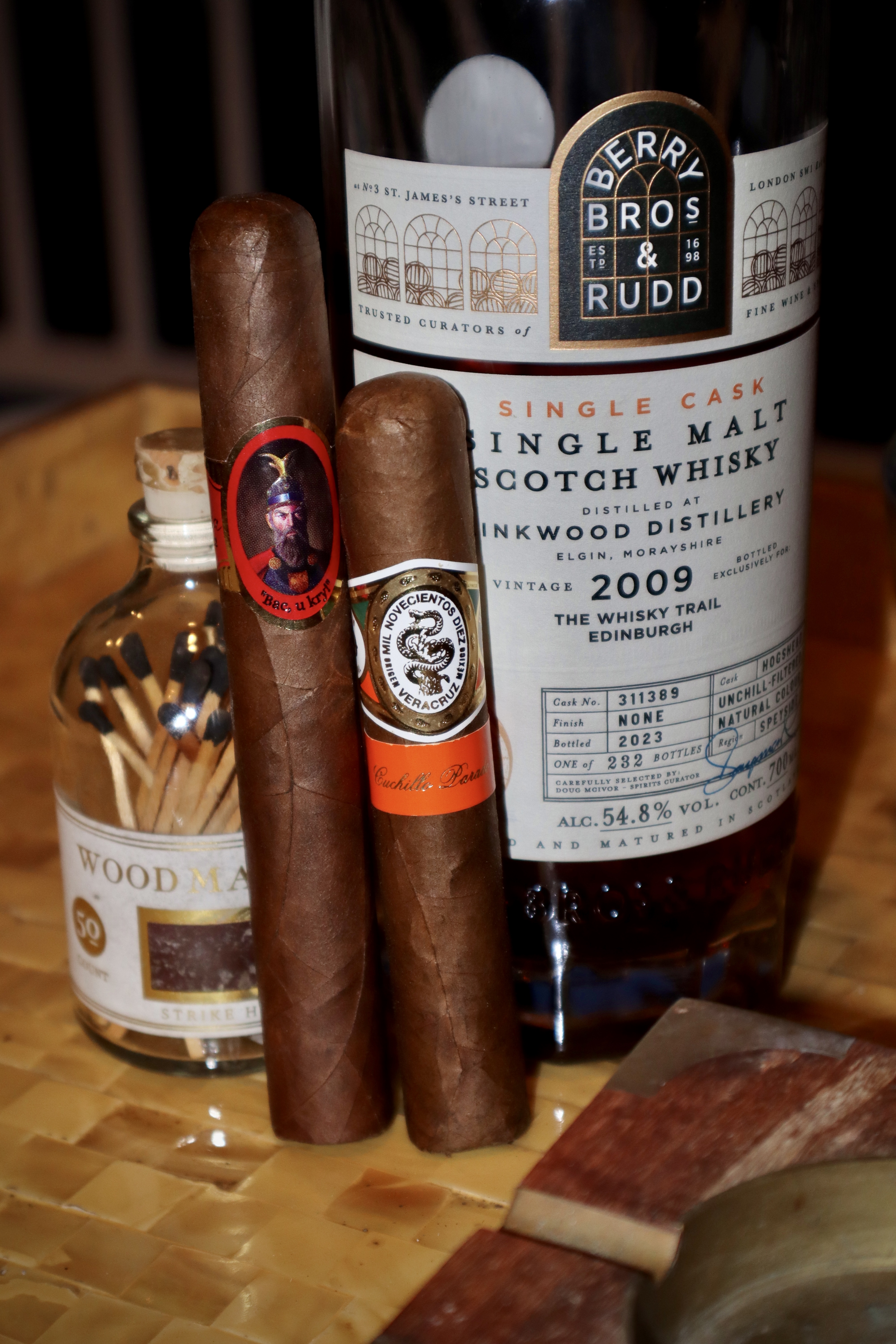 The Besa Cigar and Casa 1910 Cigar