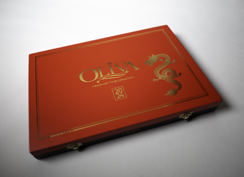 Oliva Year of the Dragon cigar box
