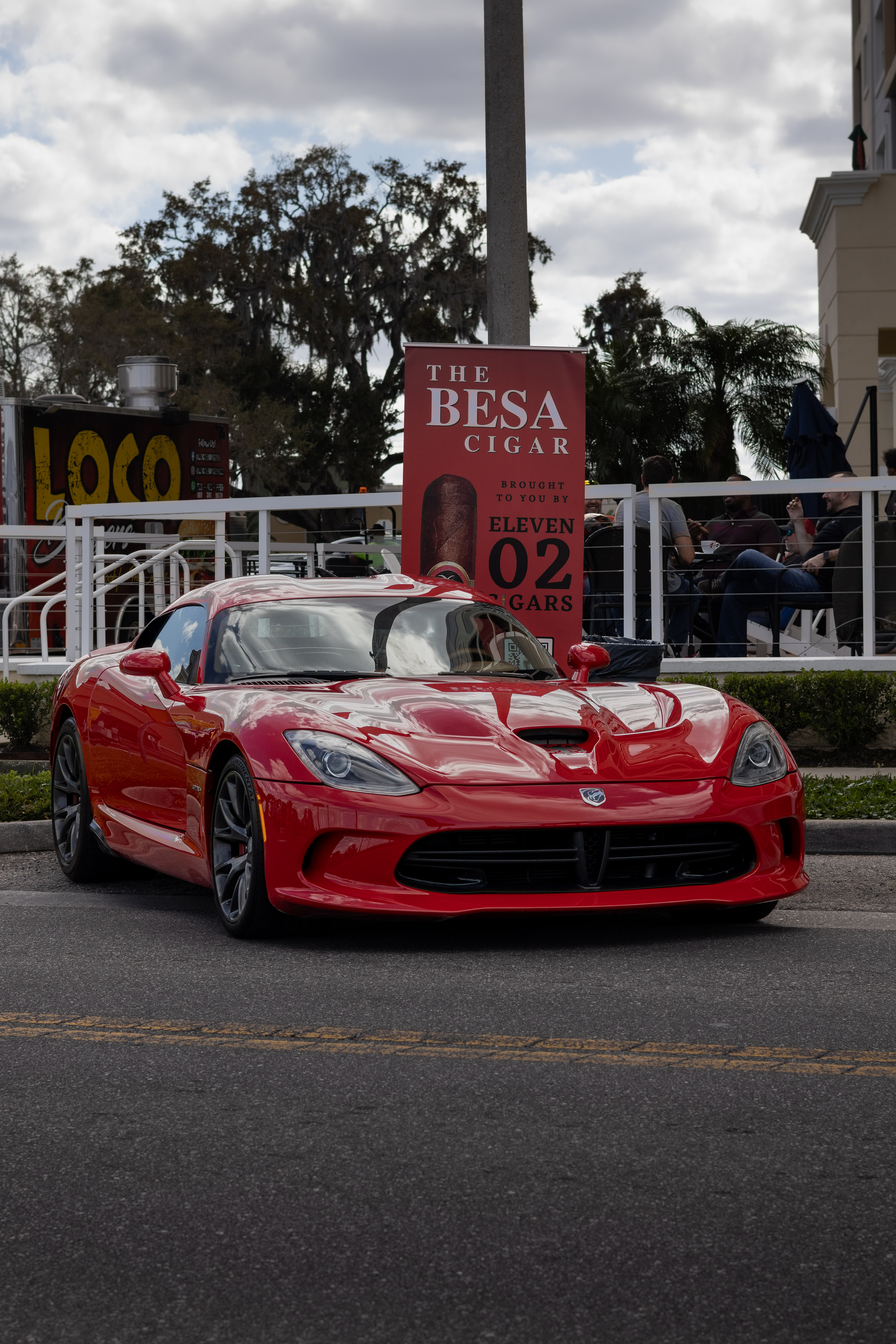 The Besa Viper, 2013 Red Dodge Viper