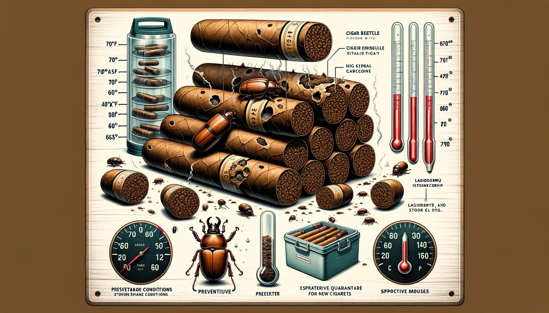 Why Do My Cigars Have Holes in Them? Understanding and Combating Cigar Beetles