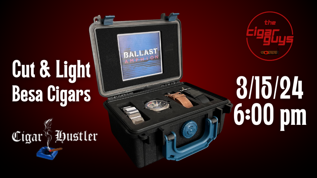 Giveaway Prize: Ballast Amphion Stainless Steel | Cut & Light at Cigar Hustler in&nbsp;Deltona