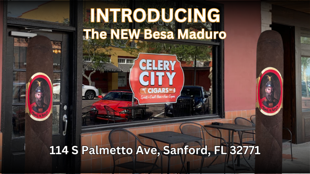 Celery City Cigars Now Offers the NEW Besa Maduro