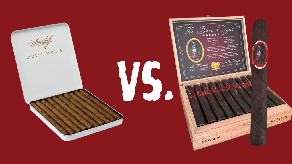 Premium Cigars vs. Cigarillos: Understanding the Differences and How They Affect&nbsp;Flavor