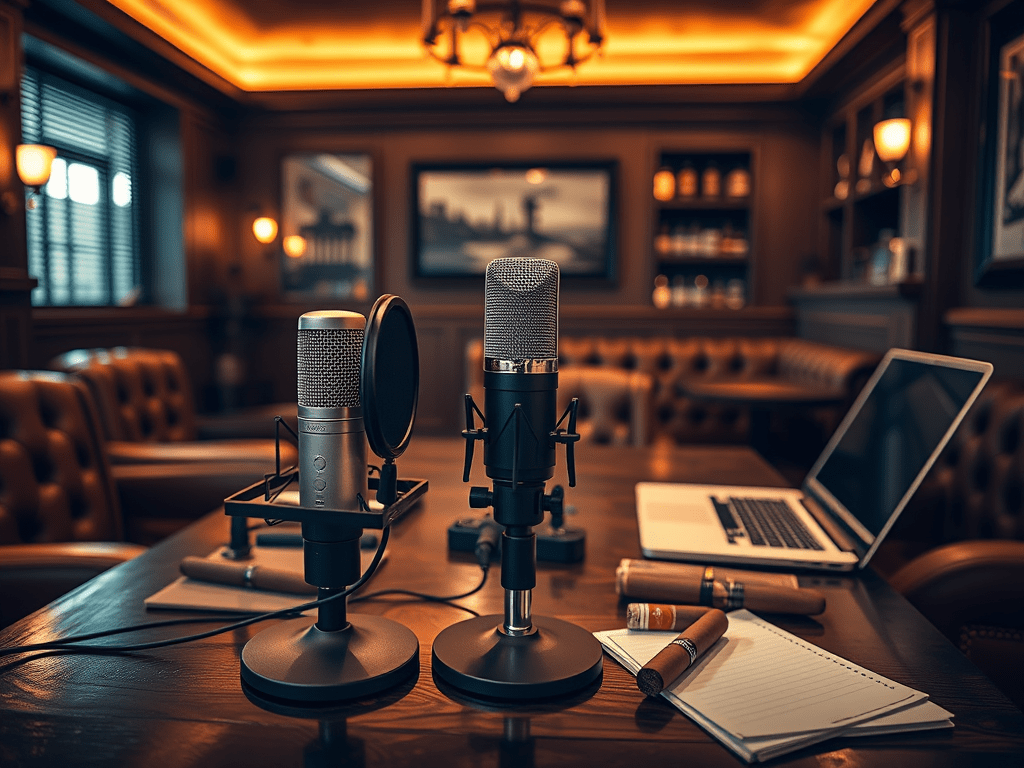 12 No-BS Tips to Build a Premium Cigar Podcast That Actually Dominates in&nbsp;2025