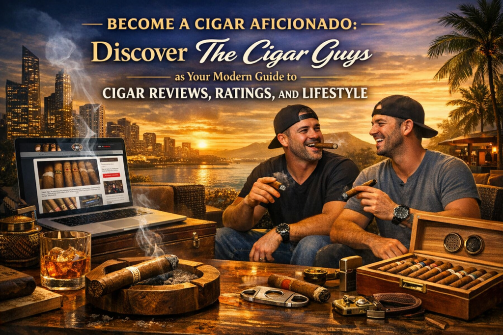 Become a Cigar Aficionado: Discover The Cigar Guys as Your Modern Guide to Cigar Reviews, Ratings, and&nbsp;Lifestyle