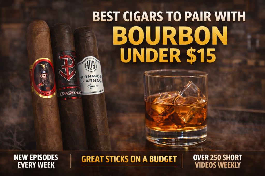 Best Cigars to Pair with Bourbon Under $15
