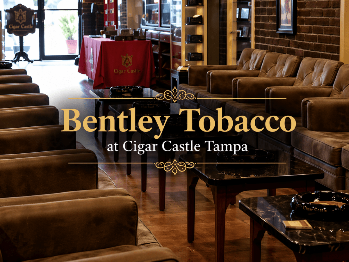 Bentley Tobacco Cigars at Cigar Castle in Tampa,&nbsp;Florida